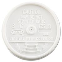 White, Sip Thru Lid - 1000 Per Case.