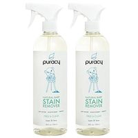 Puracy Natural Baby Laundry Stain Remover, Enzyme Odor Eliminator, Free & Clear, 25 Ounce (2-Pack)