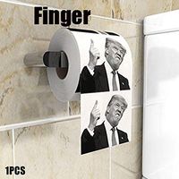 Bhealth 1 Rolls Toilet Paper Tissue Printing 2 Layer Soft Skin-Friendly for Home Bathroom (Finger)