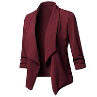 Women's Blazer Coat,Ladies Cardigan Jacket Casual Long Sleeve Solid Plus Size Fashion Tops