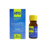 Pine Essential Oil, Stimulates the Immune System, Great for Muscle Pain, Pure Natural 100% Finest Grade Organic, for Bath Massage and Aromatherapy, 5 ml, by MRS