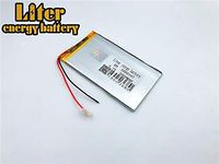 BIHUADE 3.7V 3000mAh 3560107 Polymer Lithium Li-ion Battery Rechargeable Lithium Polymer Li-Po Battery for MP4 GPS MP3 Bluetooth Stereo DIY Gift (3560107)