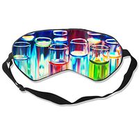 Sleep Mask Science Lab Eye Cover Blackout Eye Masks,Breathable Blindfold