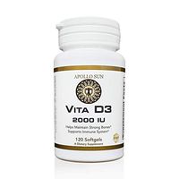 APOLLO SUN VITA D3 2000 IU (50 Micrograms) High Potency Vitamin D for an Immunity Boost and Stronger Bones and Teeth - Dietary Supplement (120 Softgels)