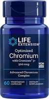 Optimized Chromium with Crominex 3+, 500 mcg, 60 vcaps (Pack of 2)