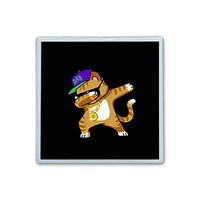 XIANN Care Contact Lens Box Holder Container Case Storage Eyecare Kit - Dabing Yellow Cat