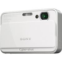 Sony Cybershot DSC-T2 8MP Digital Camera with 3x Optical Zoom (White)