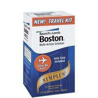Bausch & Lomb Boston Simplus Travel Kit-1 oz (Pack of 4)