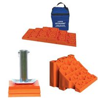 Tri-Lynx  Lynx Levelers, Cap and Wheel Chock Bundle
