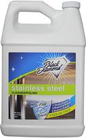 Stainless Steel Cleaner & Polish Best Streak Free Clean & Shine for All Appliances Refrigerators, Oven, Stove, Dishwasher and More. by Black Diamond Stoneworks