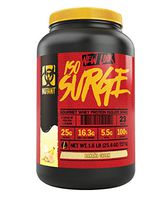 Mutant Iso Surge - A Premium High Quality Whey Protein Isolate with High Speed Absorption to Get Protein Into Your Muscle Tissue Fast. 13 Decadent Gourmet Flavors - Banana Cream Flavor