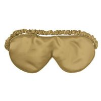 Aromahome Satin Eye Mask Gold