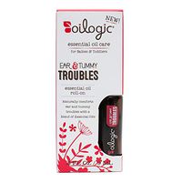 Oilogic Ear and Tummy Troubles Essential Oil Roll-On for Babies and Toddlers - Naturally Helps Comfort Ear and Tummy Troubles - 9ml (0.3 fl oz)