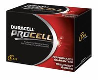 Duracell Distributing Nc PC1400 Procell Alkaline Batteries, 1.5-Volt, C, 12-Pk. - Quantity 6