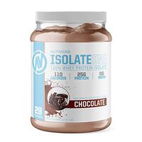 IsolateOne Whey Protein Isolate Powder by NutraOne – 100% Pure Whey Isolate Powder (Gourmet Chocolate - 2 lbs.)
