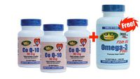 Co Q 10 50mg 3 Pack Combo
