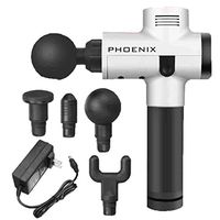 MAMaiuh Phoenix A2 Massage Gun Percussion Massager Quiet Professional Percussion Massage Tool Handheld Deep Muscle Massager (White)
