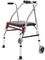 Walking Mobility Aid Folding Lightweight Aluminium Walking Frame for Elderly Disabled & Limited Mobility Patients Walking Stabilizer