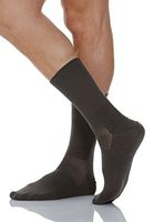 Relaxsan 550 (Anthracite, Sz.1) Diabetic socks with X-Static Silver fiber, 100% Made in Italy