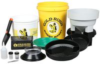 Gold Rush Nugget Bucket - Gold Panning and Prospecting Kit (Yellow)