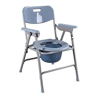 ZBYXZIGJ Commode Chair Toilet Mobile Toilet Chair is Easy to Fold for The Pregnant The Disabled The Elderly