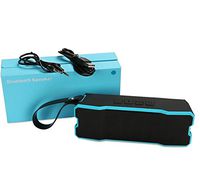 FixtureDisplays Portable IPX6 Waterproof Bluetooth Speakers 4.1 with 12-Hour Playtime, Deep bass and Loud Stereo Sound, Wireless Outdoor Speaker with Aux and Micro-SD Card Slot 16820-2PK