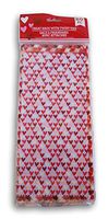 Valentine Themed Loot Treat Bags - Delicate Hearts - 20 Pack