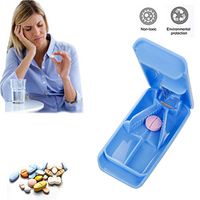 Tablet Pill Cutter, Pill Splitter Cutter with Stainless Blade Medicine Slicer Cutting Drugs for Cutting Small Pills or Large Pills in Half
