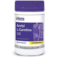 Blooms Acetyl L Carnitine 500 Vegetarian 180 Capsules