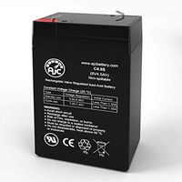 B&B BP4.5-6 6V 4.5Ah UPS Battery - This is an AJC Brand Replacement