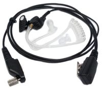 SUNDELY FBI Style Covert Acoustic Tube Headset/Earpiece with Mic for Icom Handheld Marine Radio IC-F30GT IC-F31GS IC-F40GT IC-F41GS IC-F50 IC-F61 IC-F70 IC-F80 IC-F4060 Multi-pin