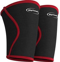 Knee Sleeves 7mm - Rip Toned -(PAIR) Neoprene Compression & Support -Weightlifting, Powerlifting, Bodybuilding, Strength & Weight Lifting Training -Men & Women -Squats Deadlift, Pain Relief, Arthritis