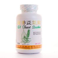 Agastache GI Tract Soother Dietary Supplement 500mg 100 Capsules (Huo Xiang Zheng Qi San) E08 100% Natural Herbs