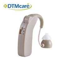 Clear Sound Personal Hearing Amplifier, Rechargeable, Behind The Ear (BTE). No Hearing aid Battery Needed, use AC Adapter (Included) or AA Battery (Included) to Charge The Amplifier.