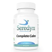 BioNeurix Natural Anxiety Relief Supplement | Seredyn Calm Anti-Anxiety & Calmness Support 60 Caps | Anti Stress Sleep Aid Herbal Capsules with Magnesium & Niacin | Improve Focus & Promote Relaxation