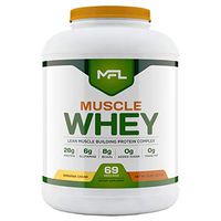 MUSCLE FOOD LABS Muscle Whey, 5 pounds (Banana Cream)