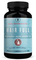 Hair Growth Vitamins with Biotin: Hair Full Promotes Fuller, Thicker, Healthier Hair, with Biotin, Keratin Bamboo & More. for Women & Men, for Hair, Skin & Nails. 60 Veggie Caps (1)