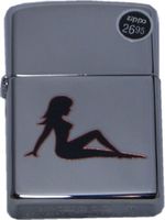 Zippo Stripper Hottie pocket lighter