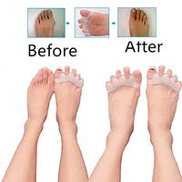 Hammer Toe Corrector Separators for Bunions Pedicure Arthritis Straightener Relif Plantar,one Size