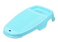 Plastic Washboard Non-Slip Washboard Laundry Washboard Travel Washboard Blue #01