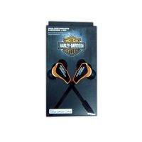 Fuse 7303 Harley Davidson Earbuds with Flat Cable - Orange