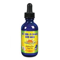 Nature's Life Vitamin K2 All Blueberry 500 Mcg, 2 Fluid Ounce