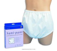 Salk Sani-Pant Cover-Up Diaper Cover, Snap-On, Large, Each