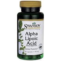 Swanson Alpha Lipoic Acid 100mg, 120 Capsules