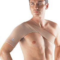 Oppo Medical 4-Way Stretch Right or Left Shoulder Support (Unisex; Natural), Small