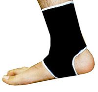 Shop Flash 2 Piece Premium Compression Men's Ankle Sleeve, Black, X-Large, 0.09 Pound