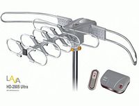 LAVA UHF/VHF Outdoor HDTV Antenna with Motor Rotor HD-2805
