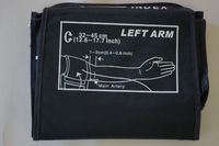 Cuff for Digital Blood Pressure Cuff Without Connector, Adult Size or Large Adult Size (Large Adult Size (32.45cm) (12.6-17.7 inch))