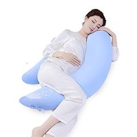 XMGJV U-shaped pillow - - U-shaped pillow multi-functional maternity pillow, bedroom, study, office nap break soft U-shaped pillow, multi-functional stomach lift U-shaped pillow (size 1150 X700 X230mm