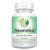 NeuroTiva - All Natural Nutritional Supplement for Neuropathy - Nerve Pain Relief with Alpha Lipoic Acid, Vitamin D, Vitamin B, Turmeric May Help with Burning/Tingling/Nerve Pain, Diabetic Neuropathy
